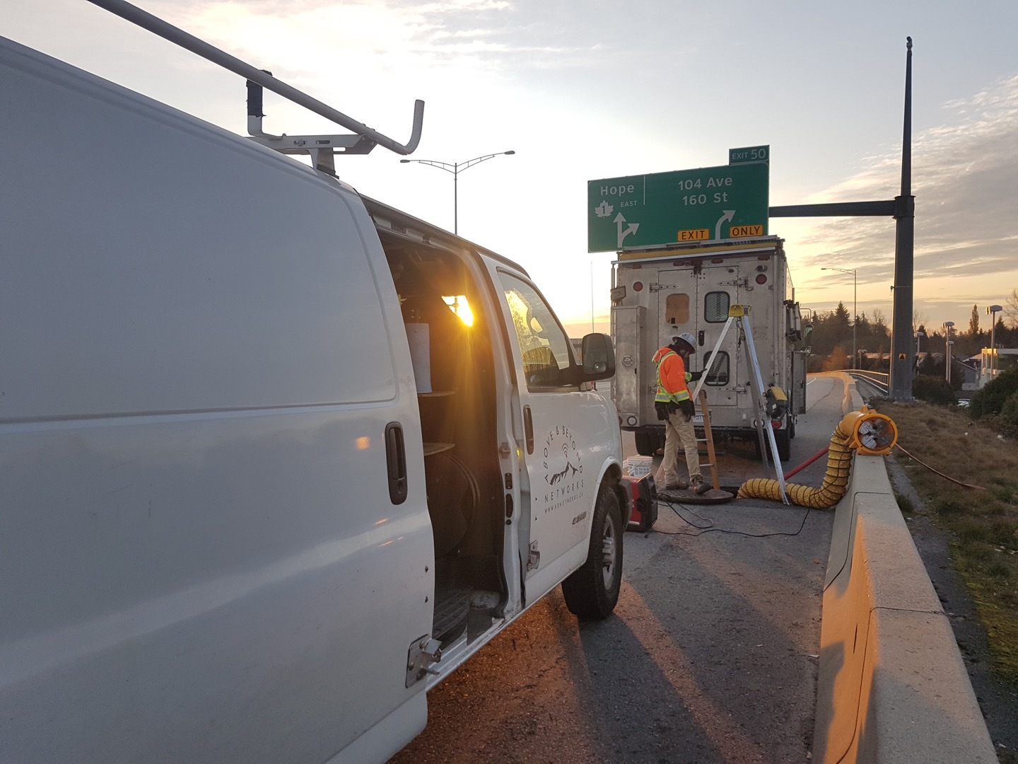 Fibre Optic Cable Installation